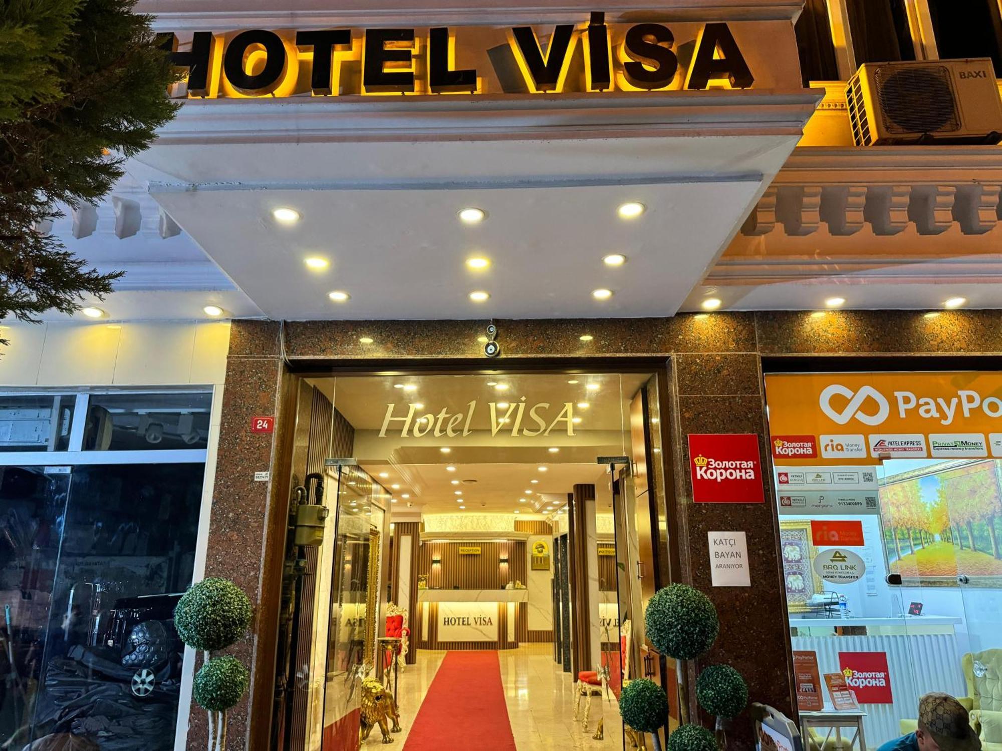 Hotel Visa 伊斯坦布尔 外观 照片